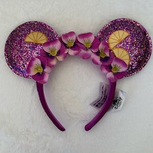 Epcot Flower and Garden Festival Glitter Ears Headband Lemons